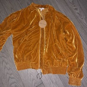 bomber jacket - velvet